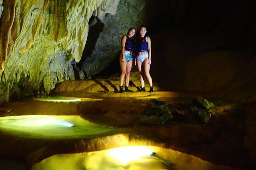 Okinawa Miyako Half Day Pumpkin Cave Caving and Kayaking 2
