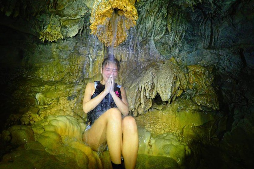 Okinawa Miyako Half Day Pumpkin Cave Caving and Kayaking 2