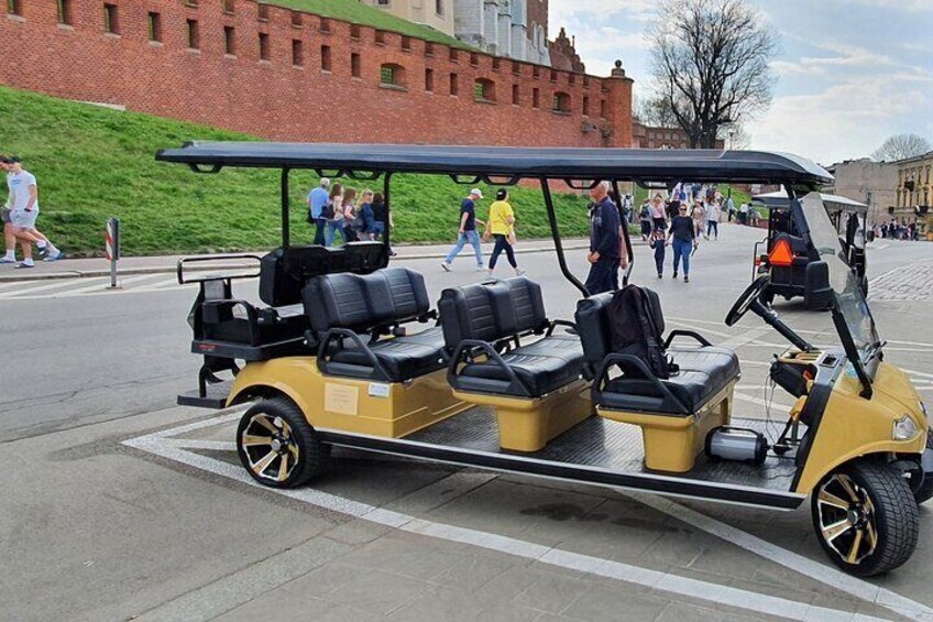 Cracow Full tour in a Golf Cart 