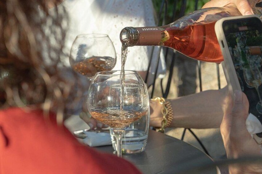 Home tasting, Var, South of France 2