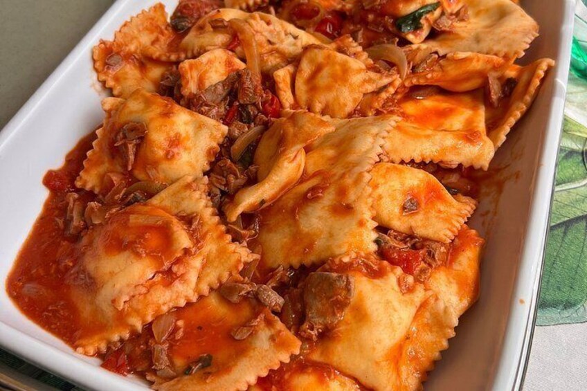 Syracuse : Local fresh pasta course 3 shapes 3