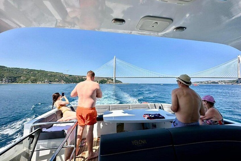 Istanbul Bosphorus &Black Sea Lunch Cruise with Swimming on Yacht 4