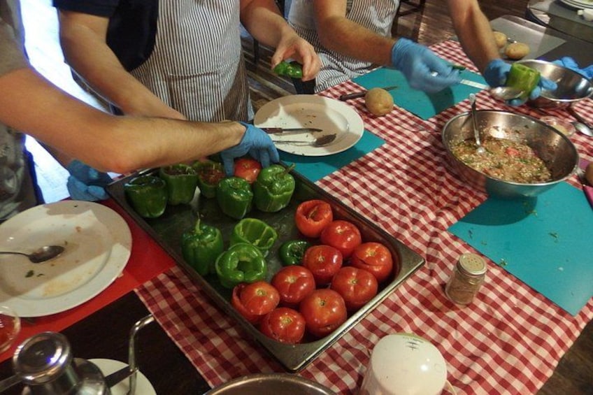 Cooking Class in Athens with Shopping in Central Market & Lunch 4