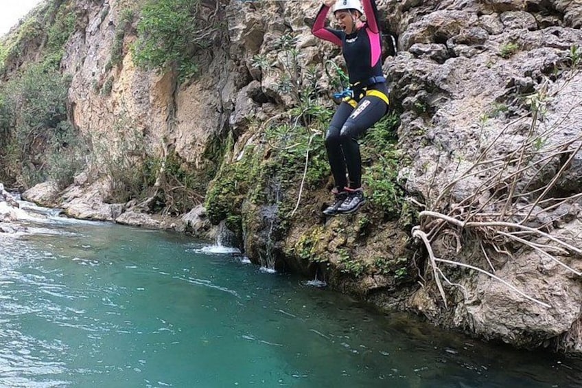 Canyoning in the water - Kourtaliotiko Gorge 4
