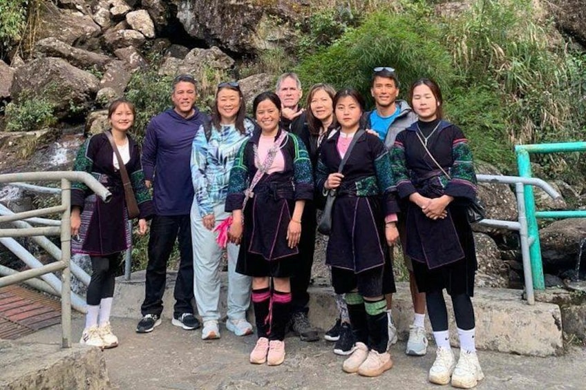 SaPa Motorbike Tour - Half day - Visit Waterfall 2