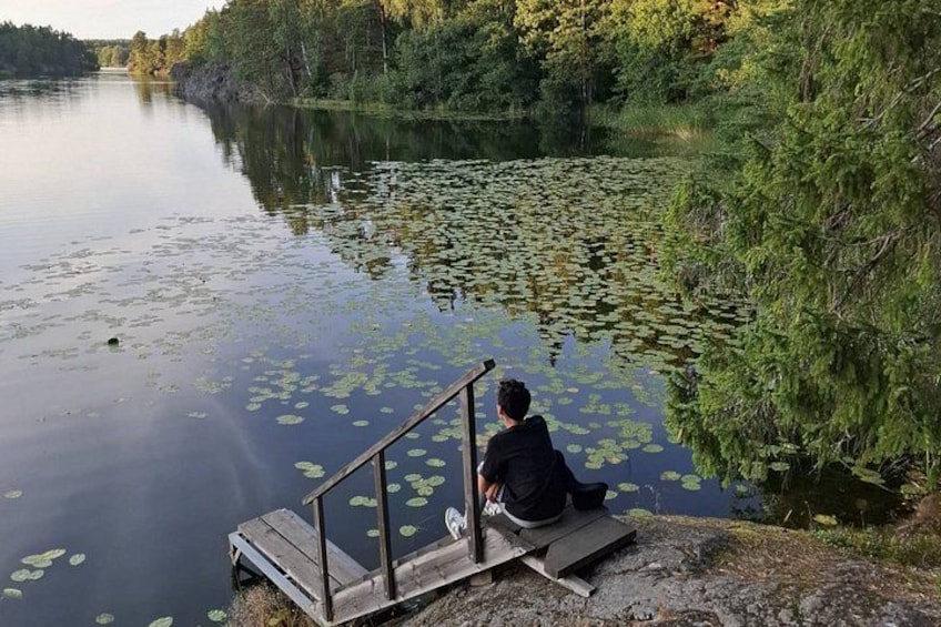 Stockholm: Sunset Hike in Tyresta National Park with Meal 5