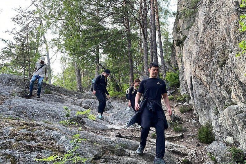 Stockholm: Sunset Hike in Tyresta National Park with Meal 3