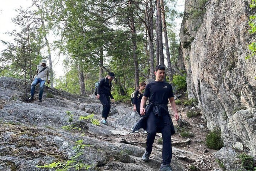 Stockholm: Sunset Hike in Tyresta National Park with Meal 3