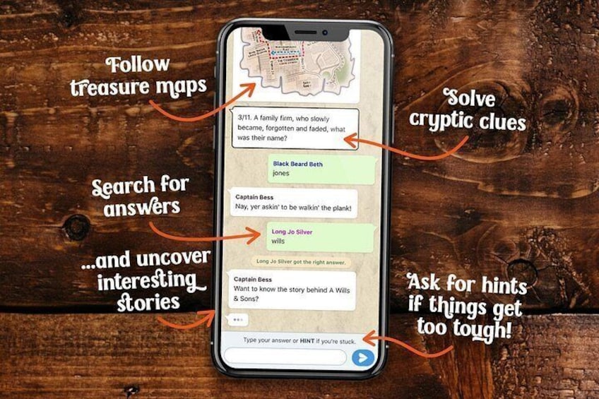 It works like Whatsapp so it's easy and fun 5