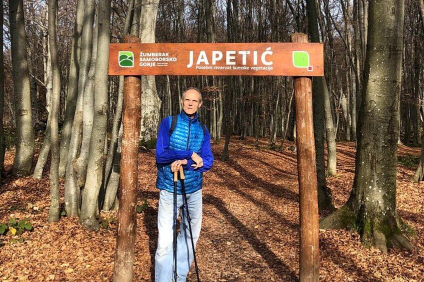 Private eclectic hiking experience of Samobor Hills 2