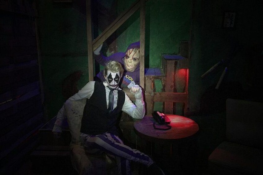 Clown and his creature 2