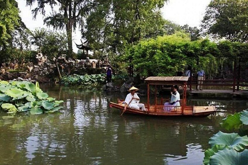 4-Hour Suzhou Private Flexible Tour with Garden and Boat Ride Option 3
