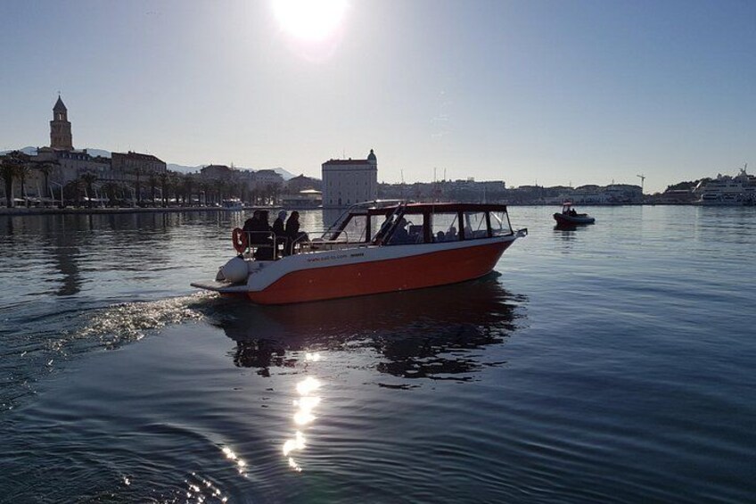 Blue Lagoon and Trogir town - half day speed boat tour 4