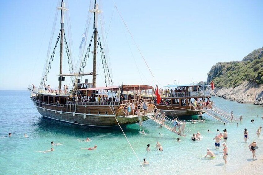 Kusadasi Fullday Boat Trip , Islands Cruise 3 bays lunch and swimming stops