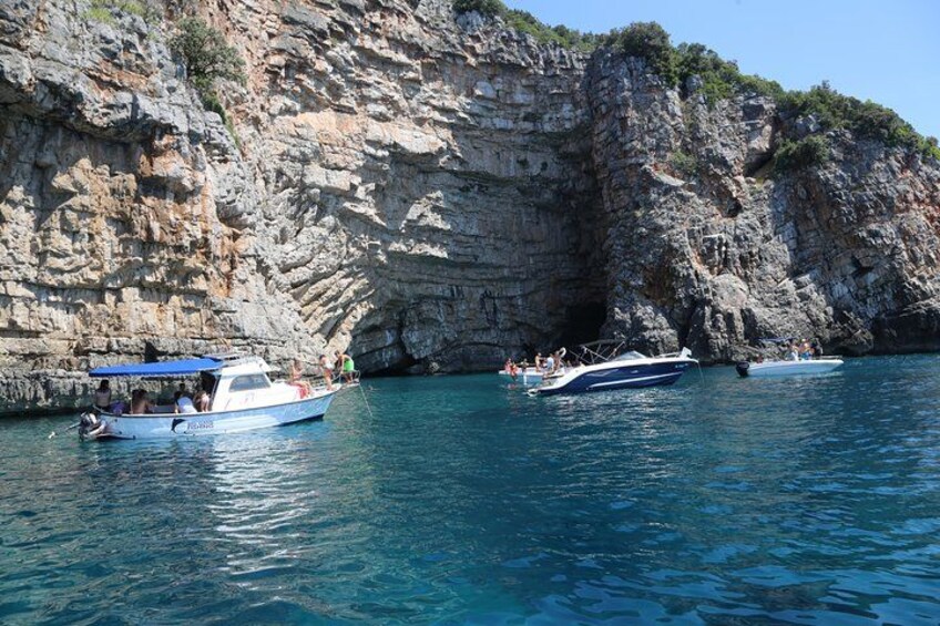 Blue Cave crystal waters 4