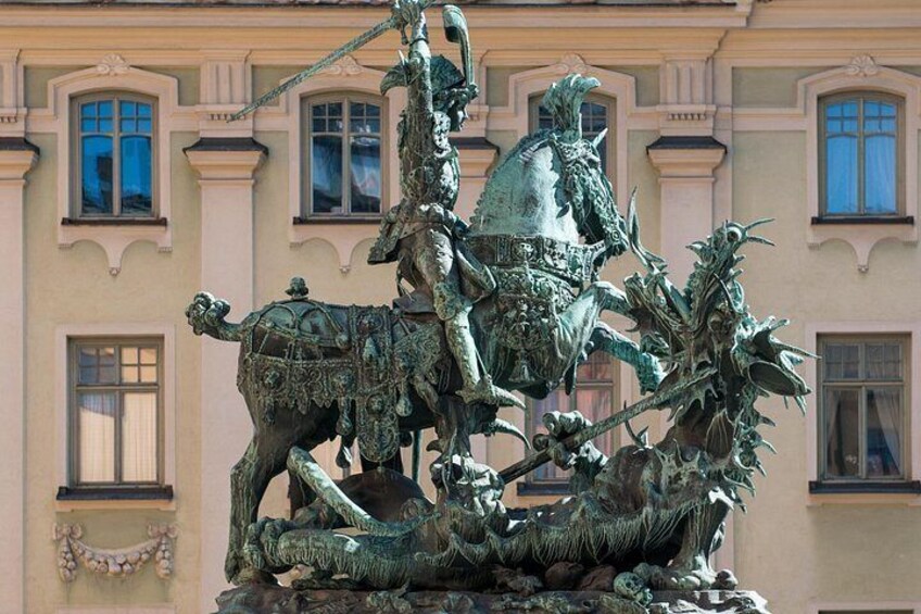 Saint George and the Dragon. 3