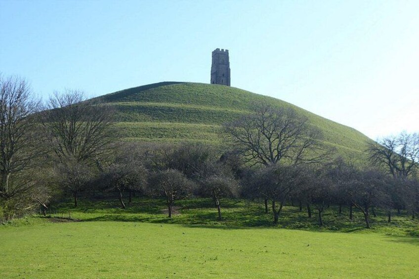 One of the most famous landmarks in the region - Glastonbury Tor 2