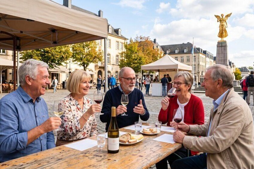 Private Luxembourg Heritage Walk with Wine Tasting 3