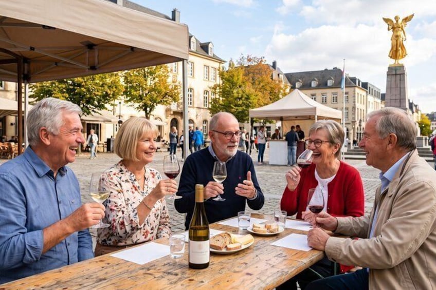 Private Luxembourg Heritage Walk with Wine Tasting 3