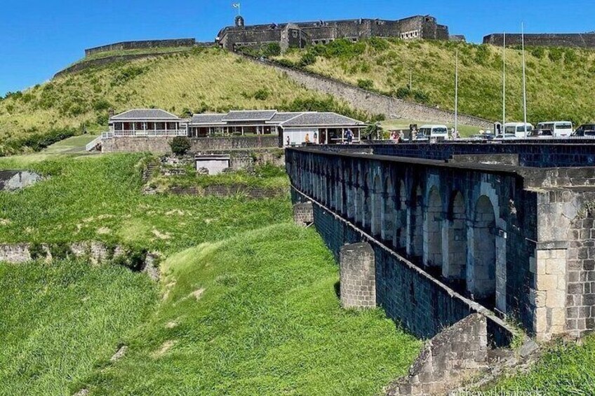 UNESCO World heritage Brimstone hill Fortress and national park