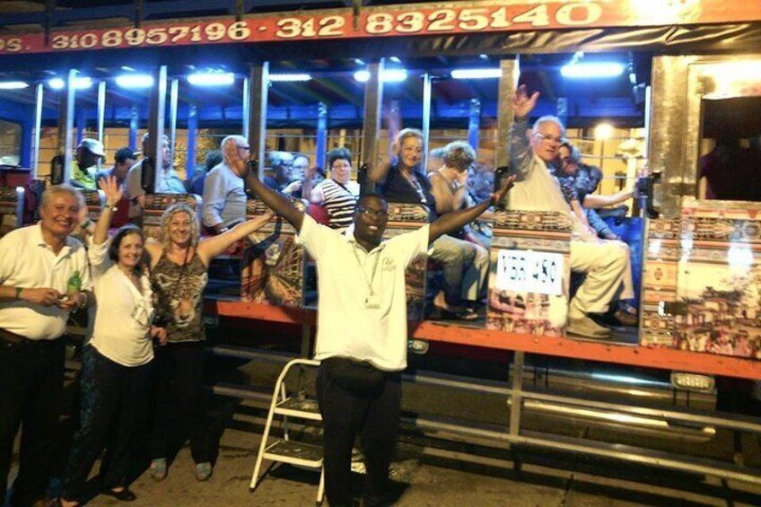 de party bus is one of the popular atractive on the city  3