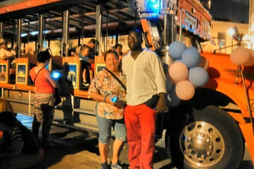 The best way to enjoy the city of Cartagena, at night is riding the party bus 2