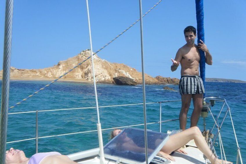 Full Day Sailing Yacht Trip in Menorca 5