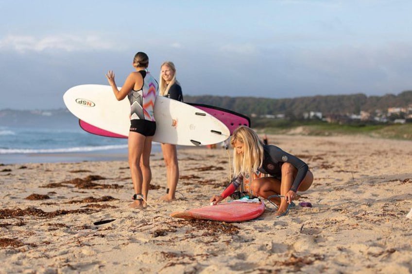 Private Surf Lesson in Caves Beach 2