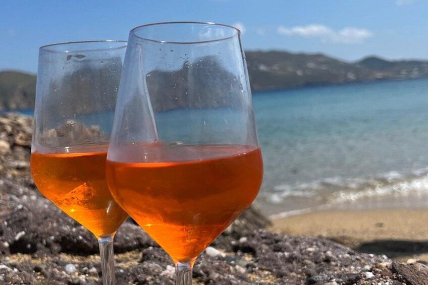Greek Cocktails on a Secluded Beach 4