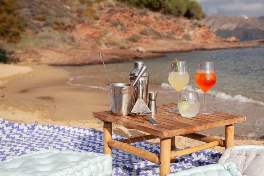 Greek Cocktails on a Secluded Beach 2