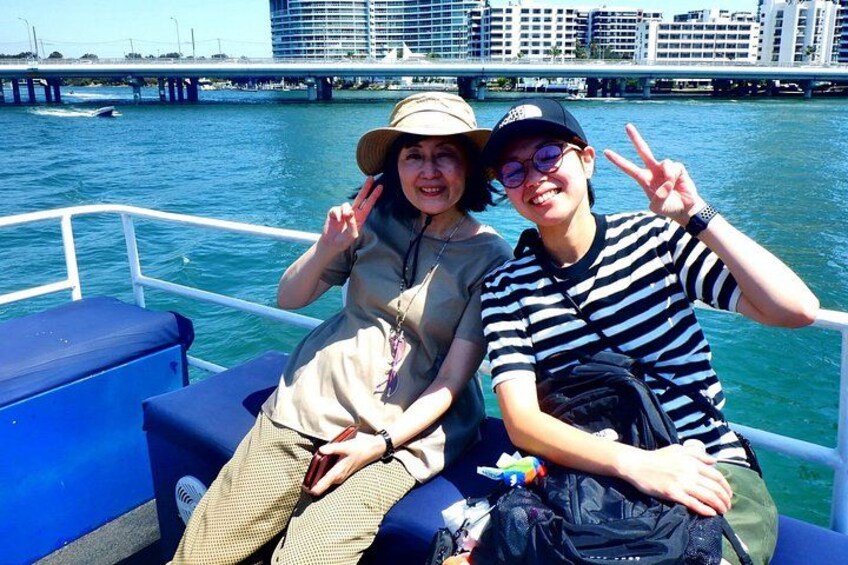 Customers onboard Gold Coast cruise 3