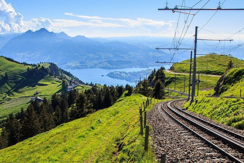 From Zurich: Lucerne, Mt Rigi Cogwheel & Lake Cruise Tour 3