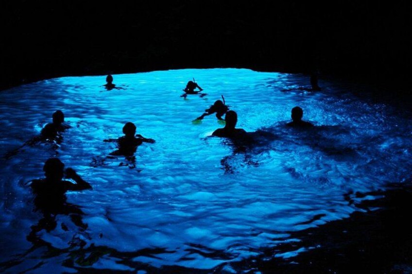 Swiming And Snorkeling In Blue Cave 2