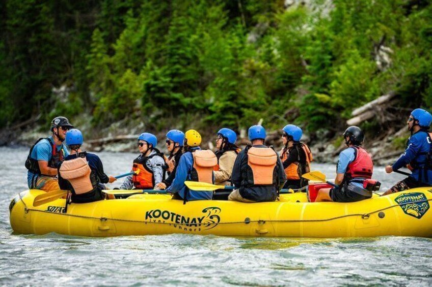 Whitewater Rafting on Kootenay River - Half Day 3
