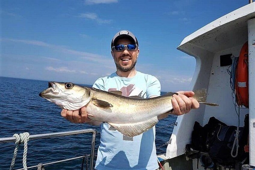 Deep sea fishing Galway Bay. Galway. Private guided. Full / half day. 5