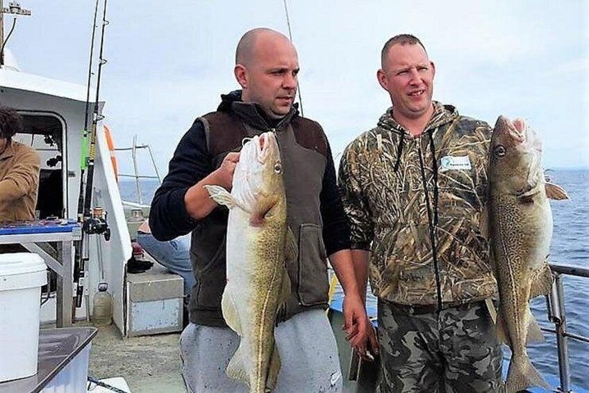 Deep sea fishing Galway Bay. Galway. Private guided. Full / half day. 4