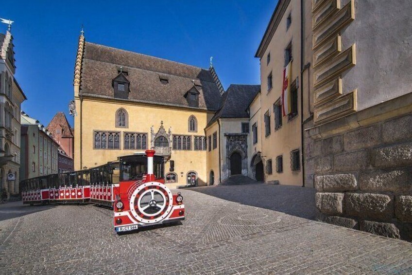 City tour through Regensburg with the little train 5