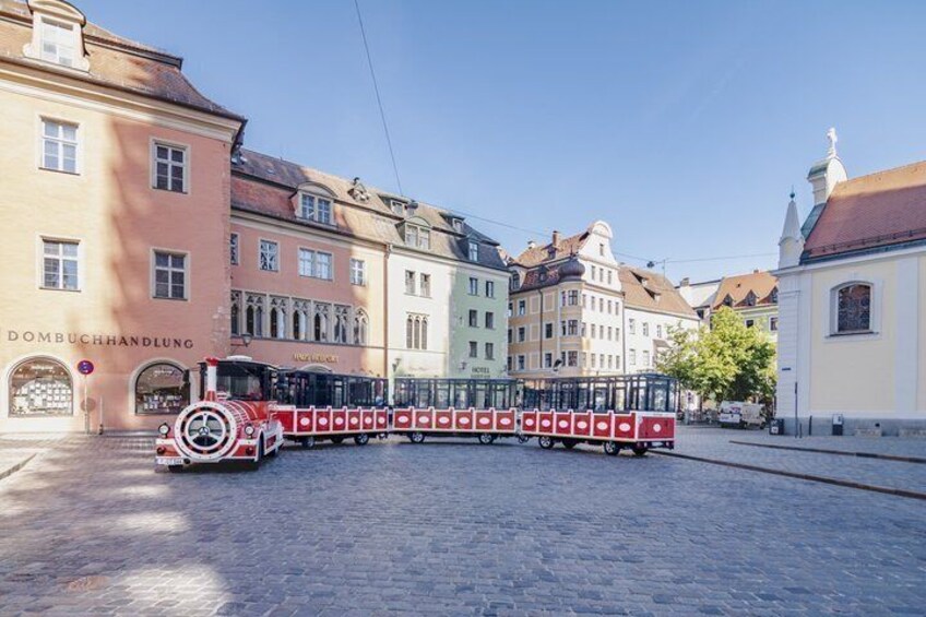 City tour through Regensburg with the little train 4