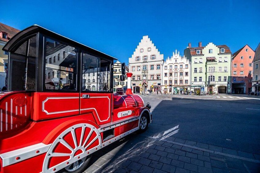 City tour through Regensburg with the little train 2