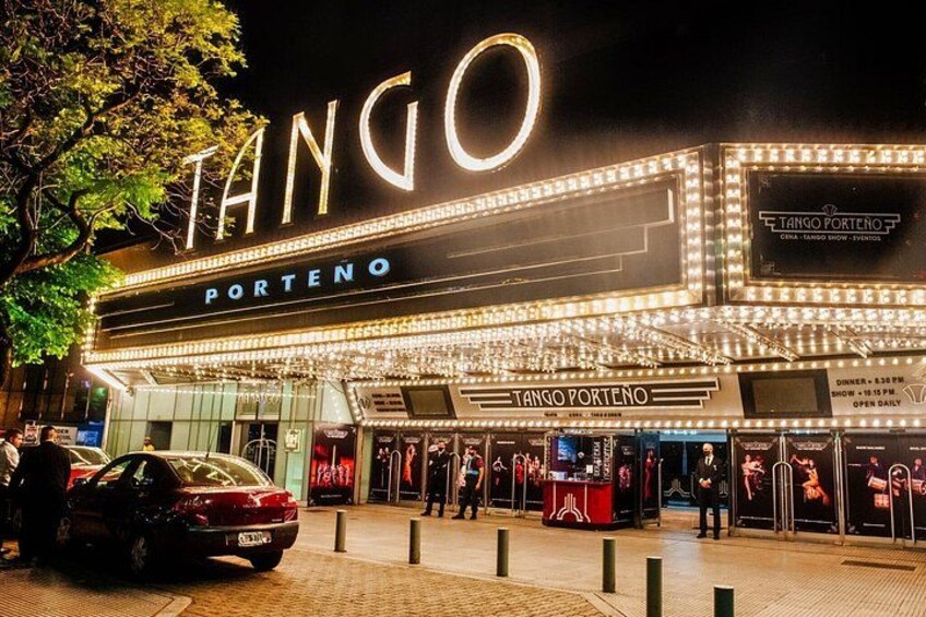 Tango Porteño Show with Optional Dinner in Buenos Aires 1