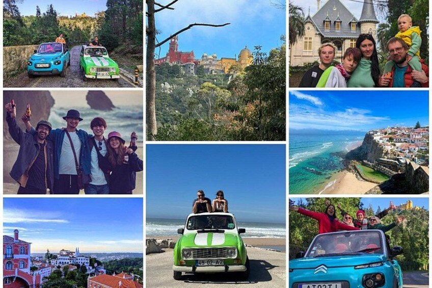 Private Sintra Tour Palaces and Coast by Vintage Car or Jeep 2