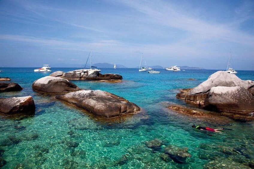 Snorkeling the Baths of Virgin Gorda 2