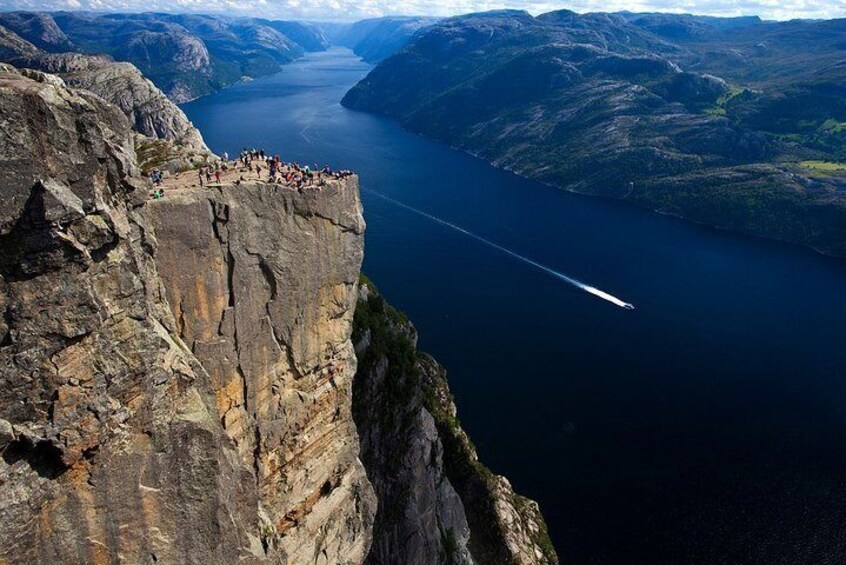 Experience the magnificent Lysefjord, Pulpit Rock. Join-in tour from Stavanger