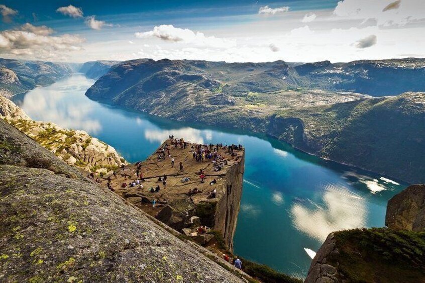 Experience the magnificent Lysefjord, Pulpit Rock. Join-in tour from Stavanger