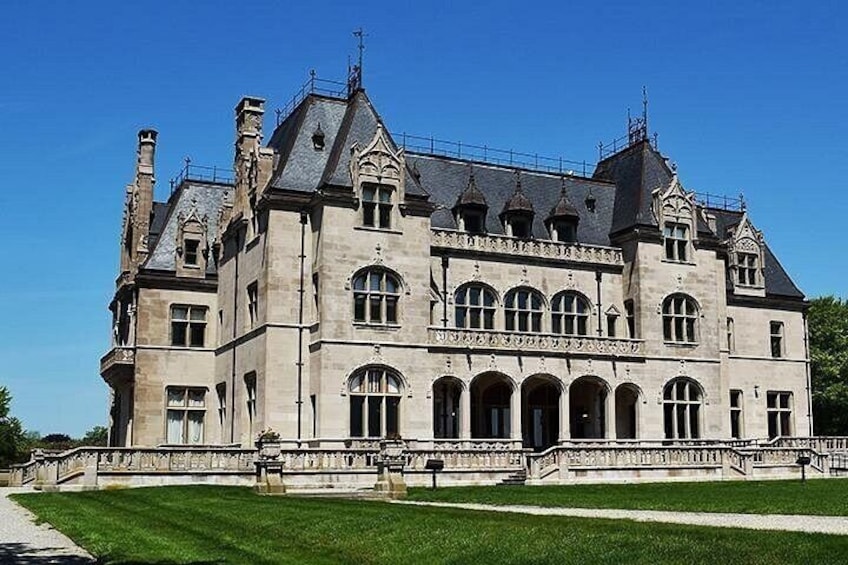 Ochre Court Mansion Newport From Cliff Walk 2