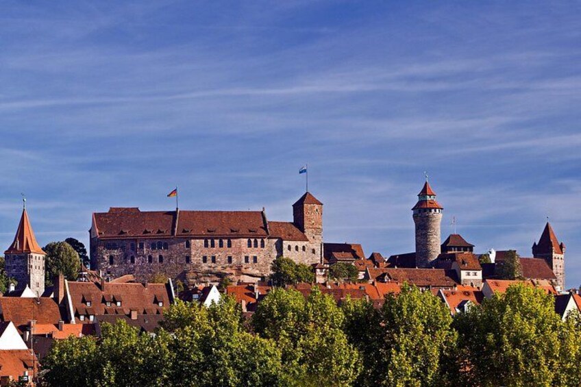 City tour through Nuremberg with the Bimmelbahn 2
