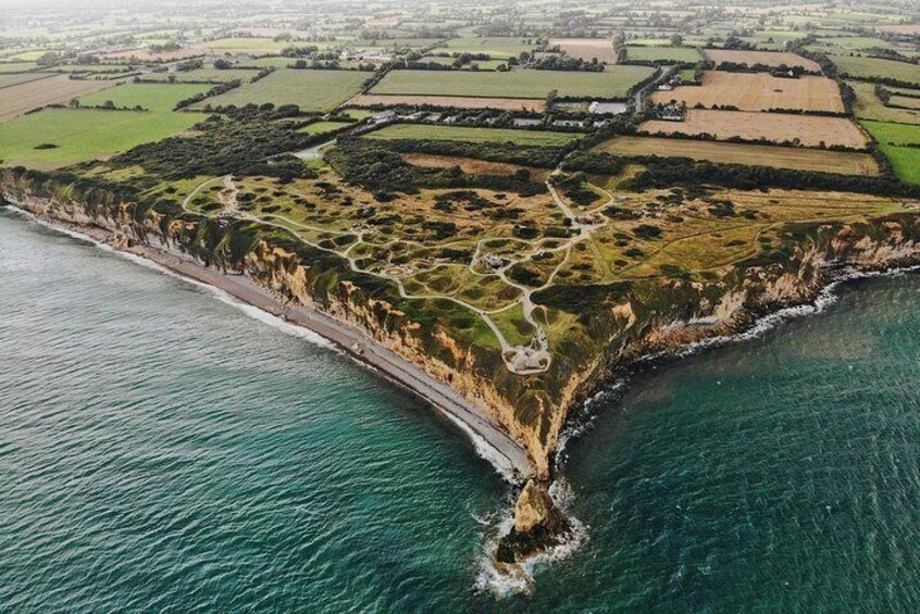 Main sites of the US landing in Normandy private tour