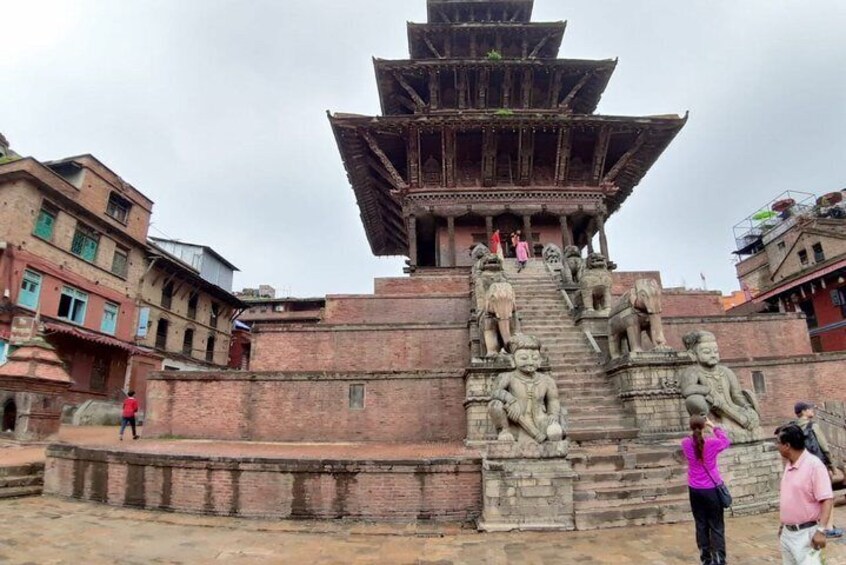 Patan and Bhaktapur Heritage with Nagarkot Tour