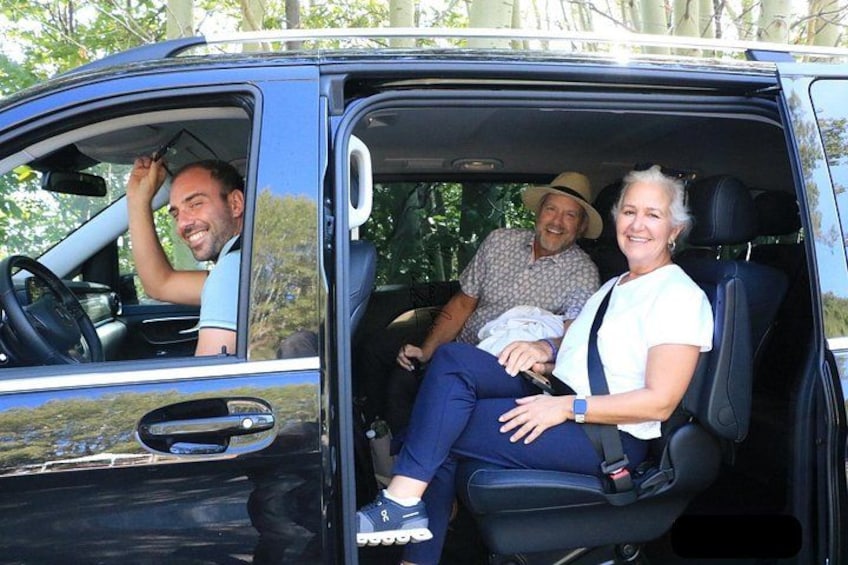 Taormina to Palermo with private mercedes van(stop in Cefalù) 1