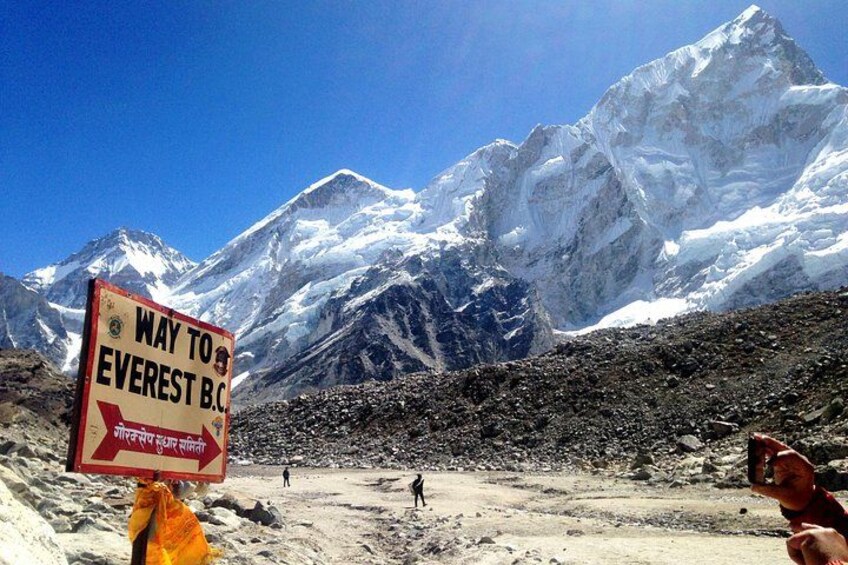 On the way to Everest Base Camp 1